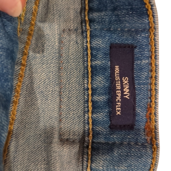 Hollister Light Blue Denim Jeans 29x30 - Picture 5 of 6